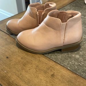 toddler girls size 6 blush booties